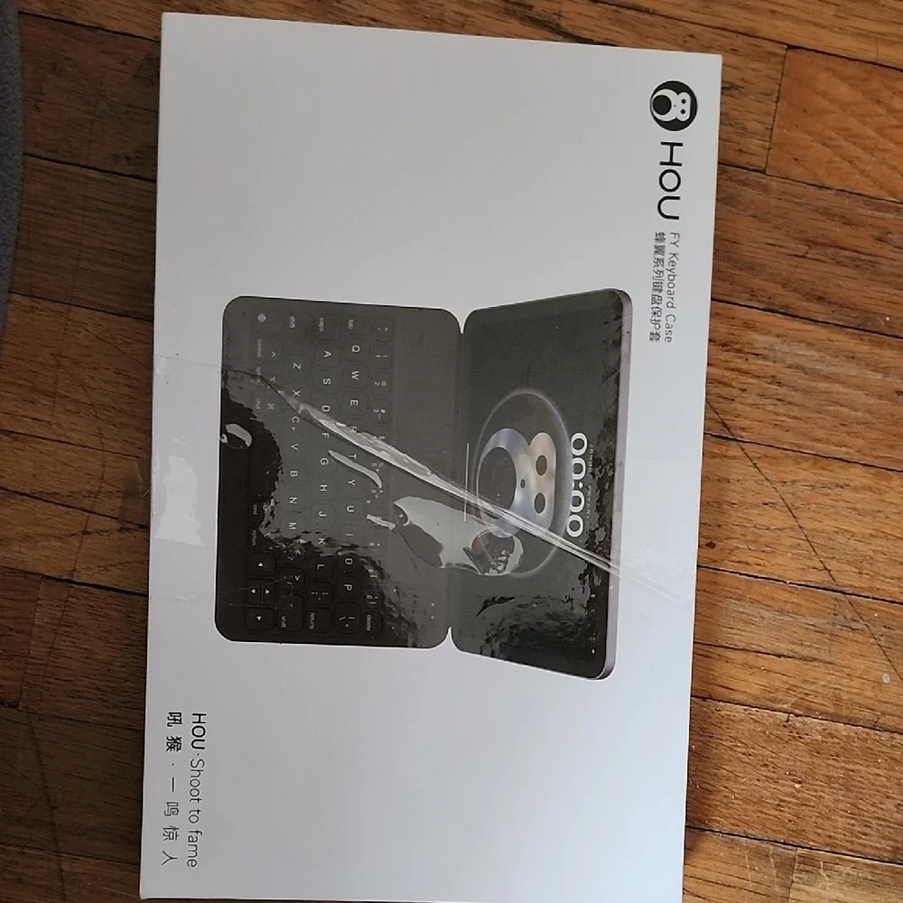 HOU White Tablet Keyboard Case